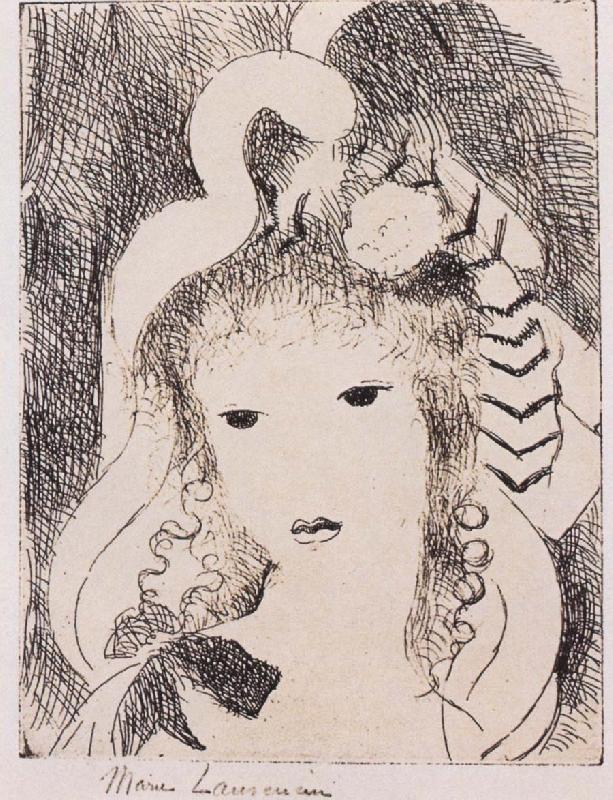 Marie Laurencin Portrait of female Head